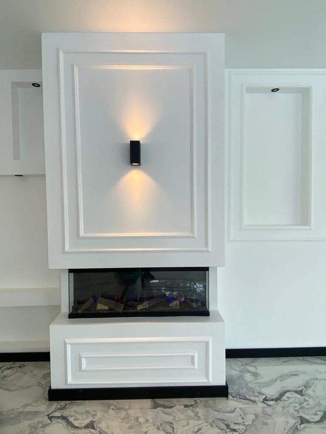 Detail van een wandcontactdoos.